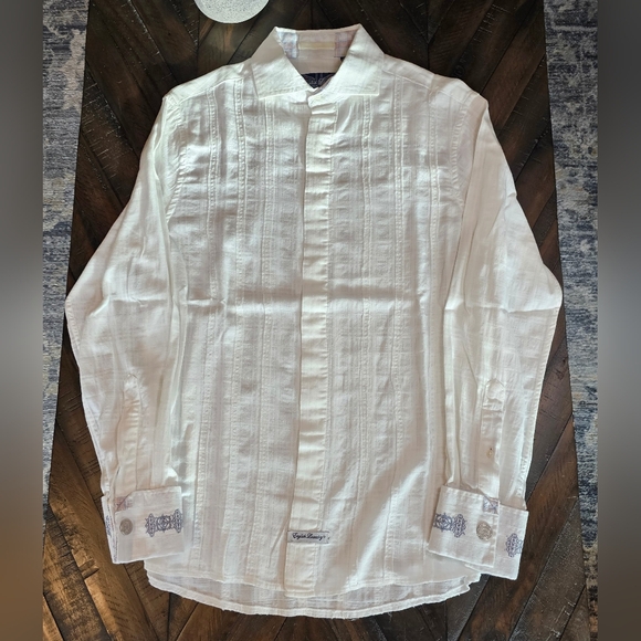 English Laundry Other - English Laundry /Christopher Wicks Y2K, Button Down Gabara Style EUC Men's Small